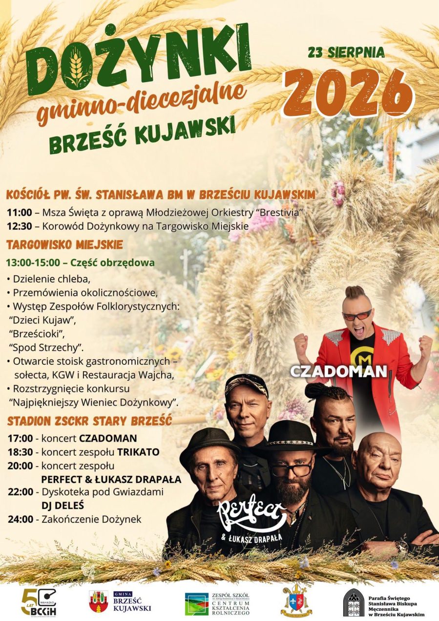 Ilustracja artykułu: Dożynki Gminno-Diecezjalne w Brześciu Kujawskim