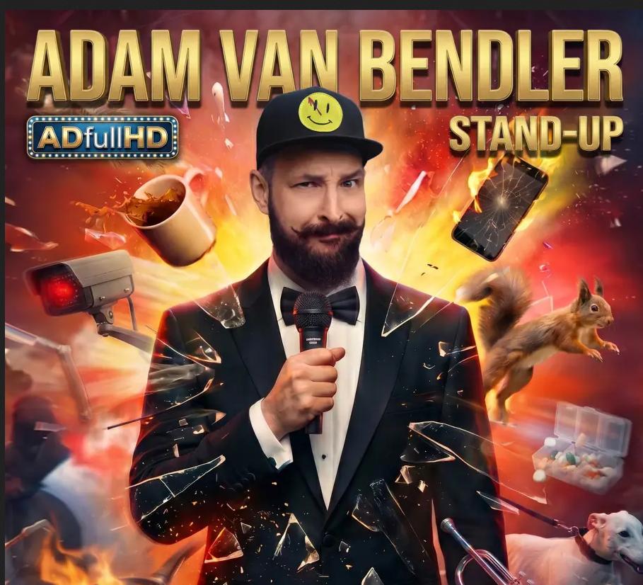 Ilustracja artykułu: Stand-up – Adam Van Bendler „ADfullHD”