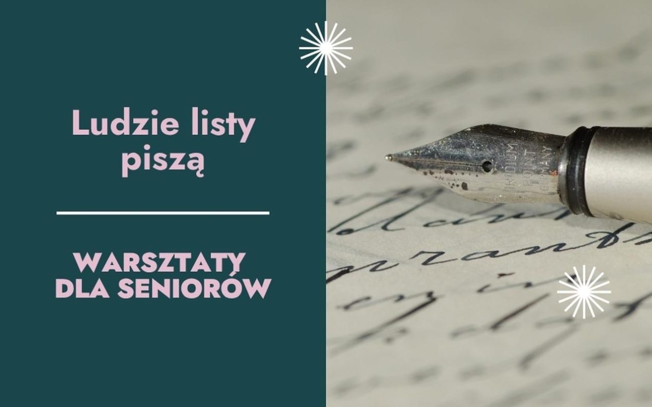 Ilustracja artykułu: Warsztaty dla seniorów „Ludzie listy piszą”