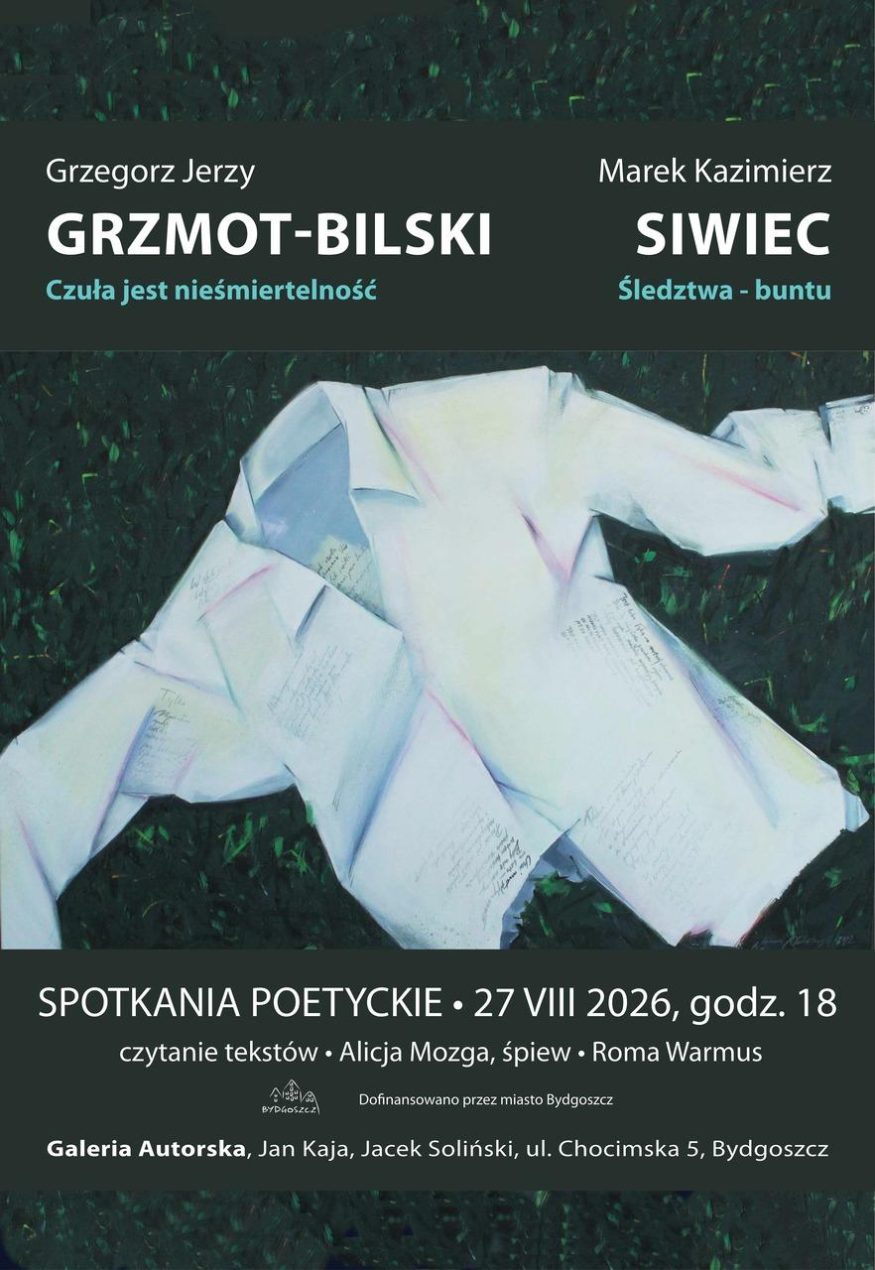 Ilustracja artykułu: Spotkanie poetyckie z Markiem Kazimierzem Siwcem