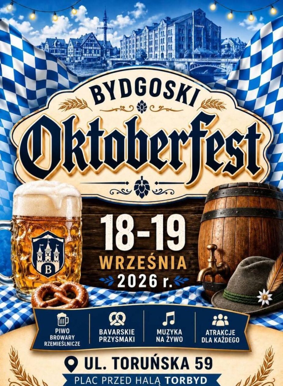 Ilustracja artykułu: Bydgoski Oktoberfest 2026 – dzień 1