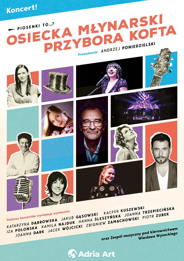 Ilustracja do wpisu: Piosenki to…? – koncert Osiecka, Młynarski,