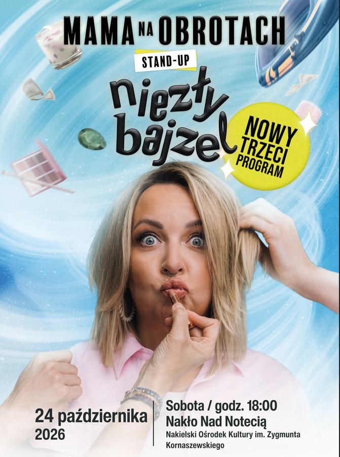 Ilustracja do wpisu: Stand-up – Mama na Obrotach „Niezły