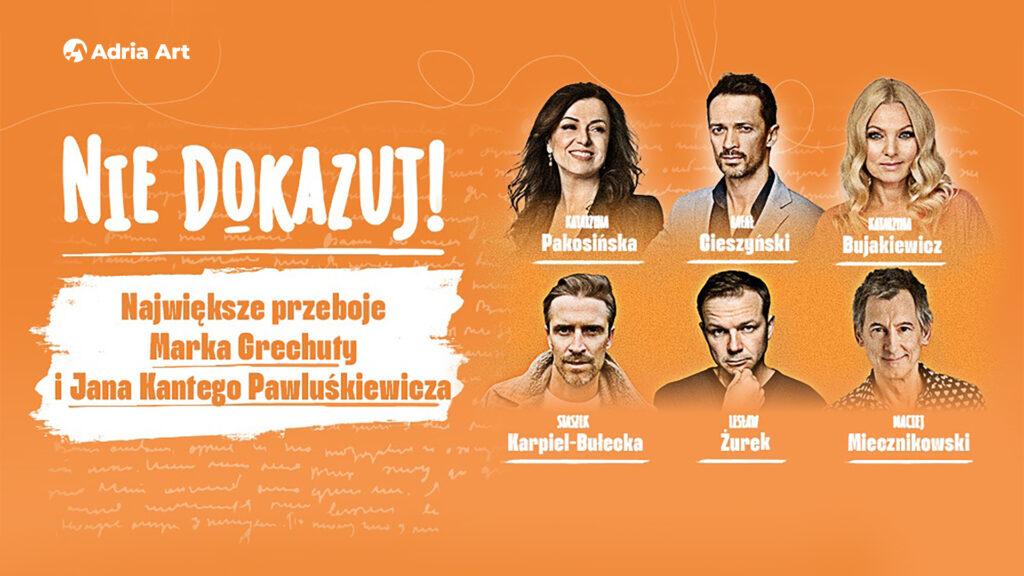 Ilustracja do wpisu: Nie Dokazuj! Największe przeboje Marka Grechuty