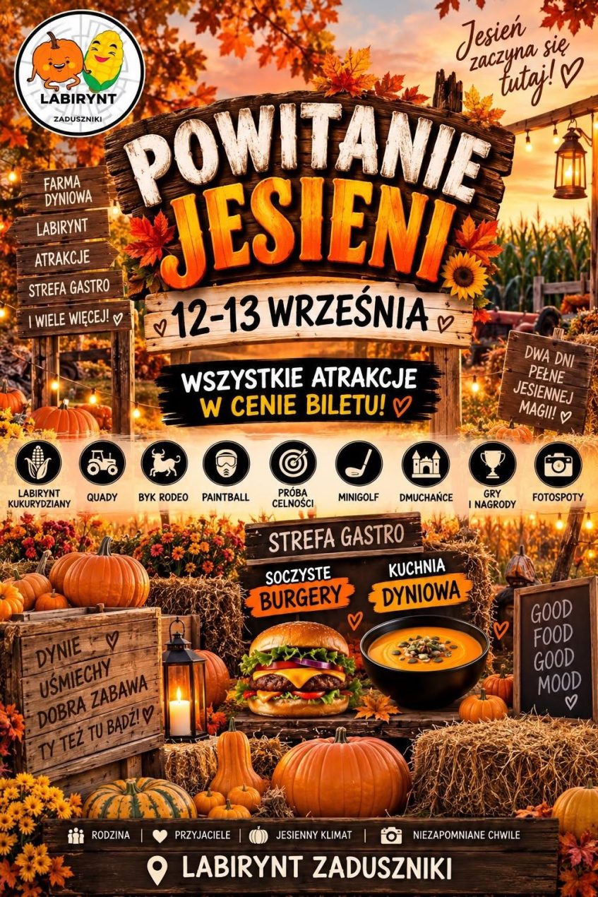Ilustracja artykułu: Powitanie jesieni w Labiryncie Zaduszniki
