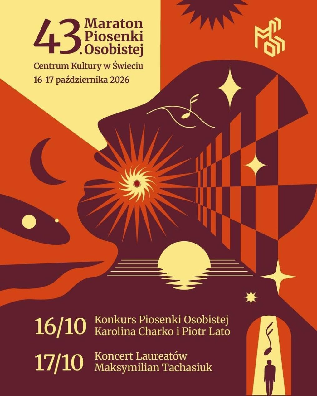 Ilustracja do wpisu: 43. Maraton Piosenki Osobistej 2026 –