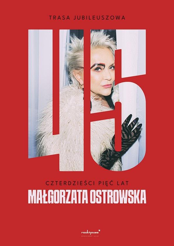 Ilustracja do wpisu: Małgorzata Ostrowska 45 lat: koncert jubileuszowy