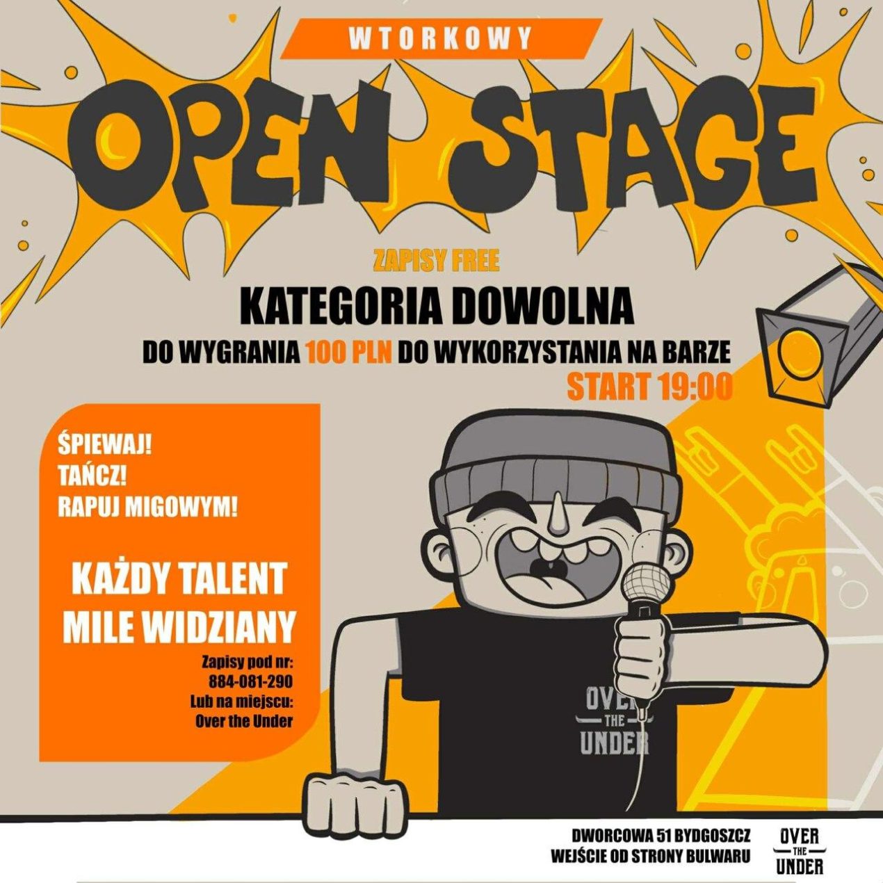 Ilustracja artykułu: Open Stage w Over The Under