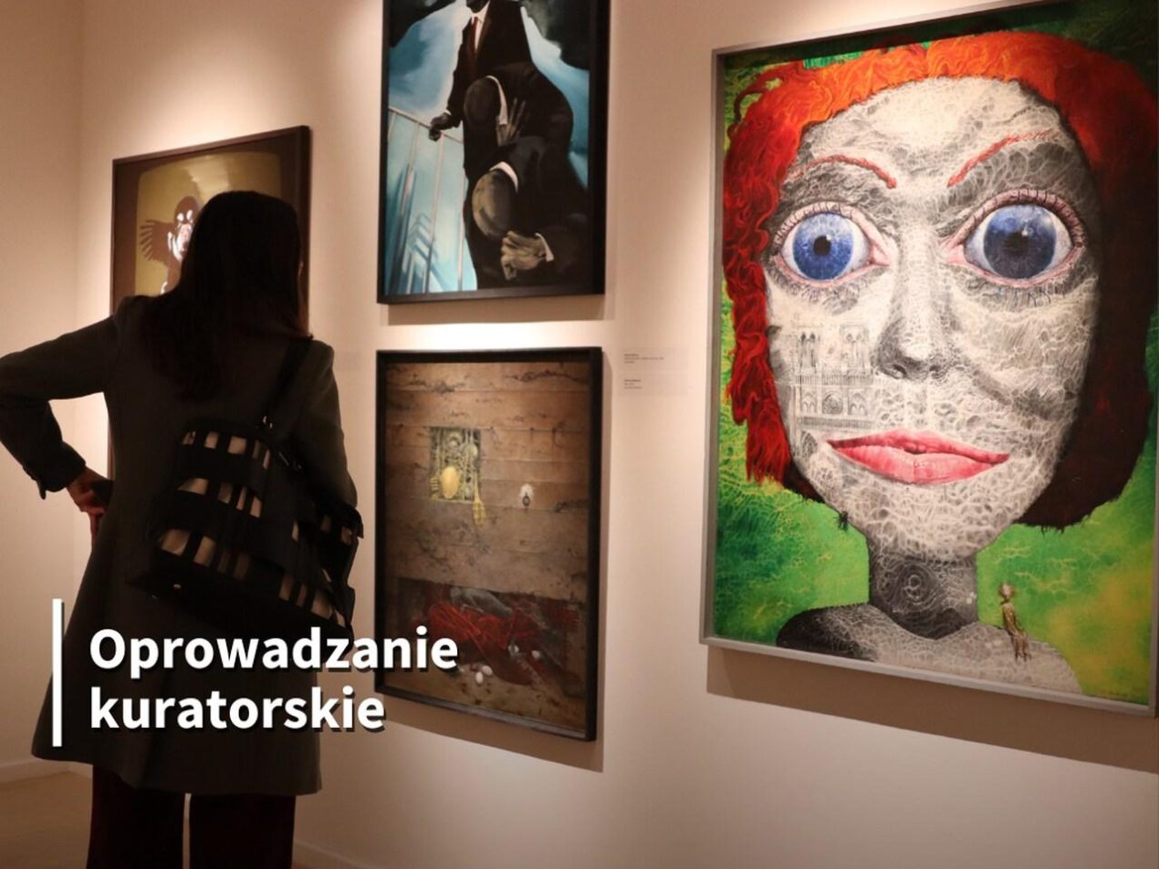 Ilustracja artykułu: Oprowadzanie kuratorskie „Obrazy nie-/rzeczywistości. Między fikcją