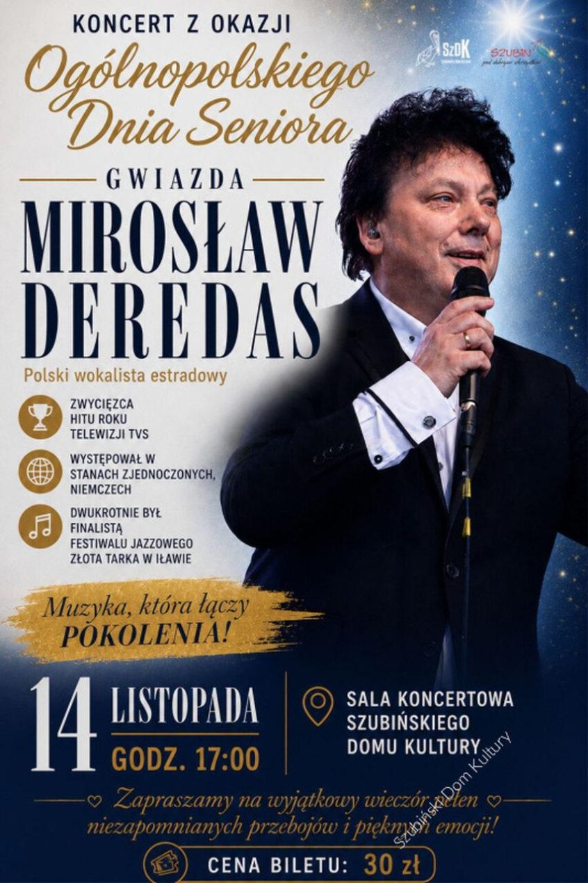 Ilustracja artykułu: Mirek Deredas – Ogólnopolski Dzień Seniora