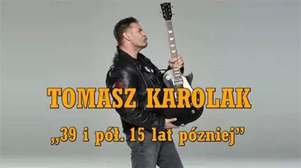 Ilustracja artykułu: Tomasz Karolak – „39 i pół.