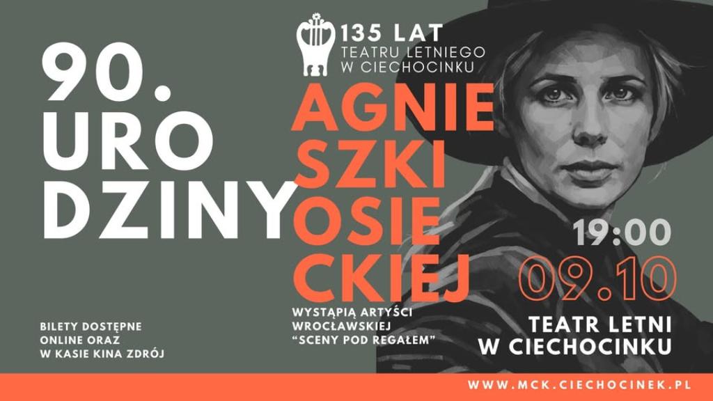 Ilustracja do wpisu: 90. Urodziny Agnieszki Osieckiej / Koncert