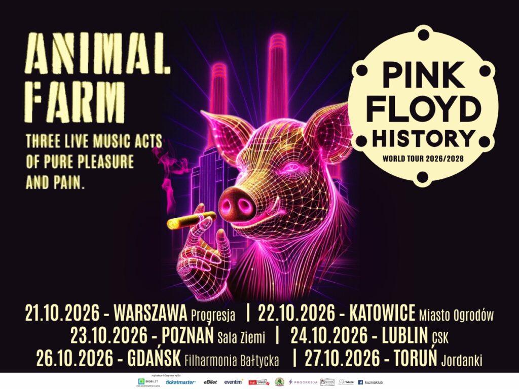 Ilustracja artykułu: Pink Floyd History Animal Farm World