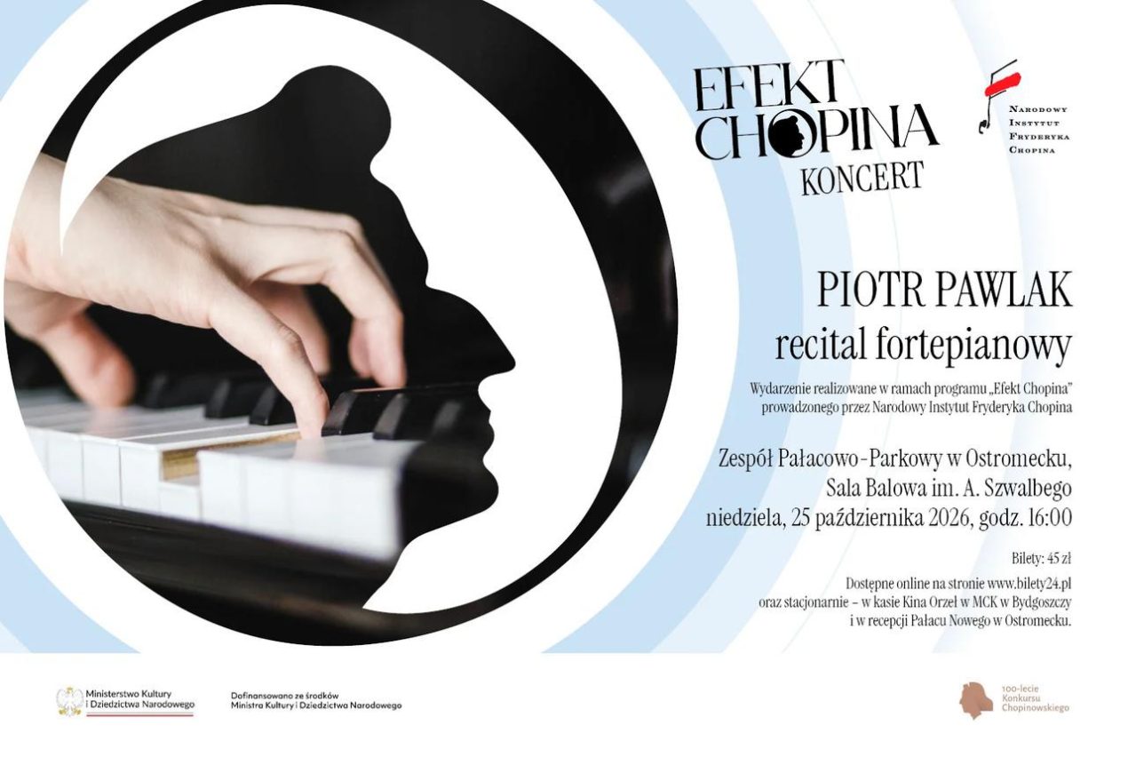Ilustracja artykułu: Recital fortepianowy „Efekt Chopina: Piotr Pawlak”