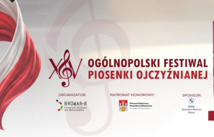 Ilustracja artykułu: XV Ogólnopolski Festiwal Piosenki Ojczyźnianej –